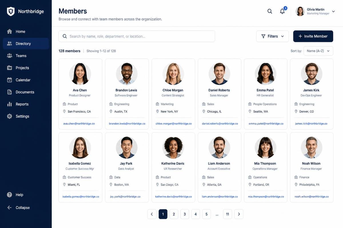 L'annuaire de vos membres, toujours à jour